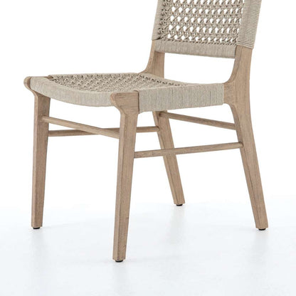 Four Hands - Delmar Outdoor Dining Chair - Washed Brown - JSOL-031A veiw 3