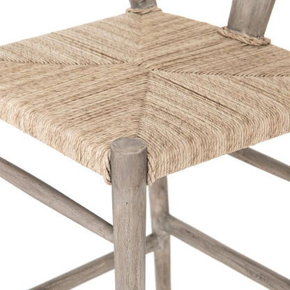 Four Hands - Muestra Bar Stool - Weathered Grey - JLAN-206A veiw 4