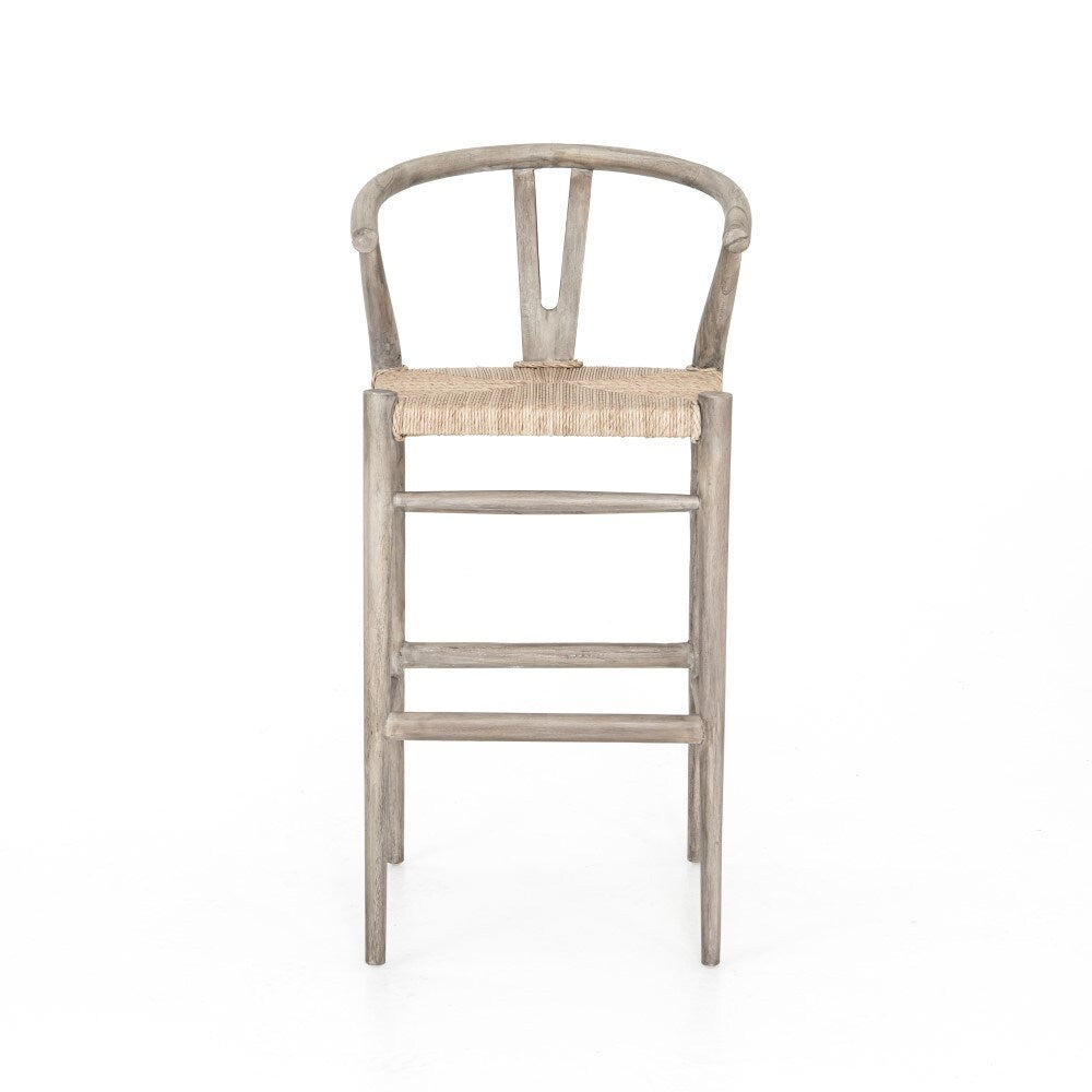Four Hands - Muestra Bar Stool - Weathered Grey - JLAN-206A veiw 8