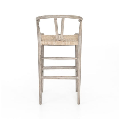 Four Hands - Muestra Bar Stool - Weathered Grey - JLAN-206A veiw 9