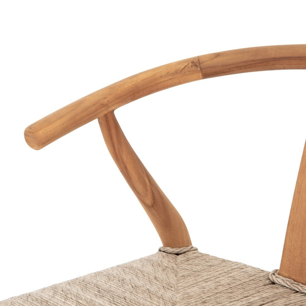 Four Hands - Muestra Bar Stool - Matte Sealed Teak - JLAN-206 veiw 5