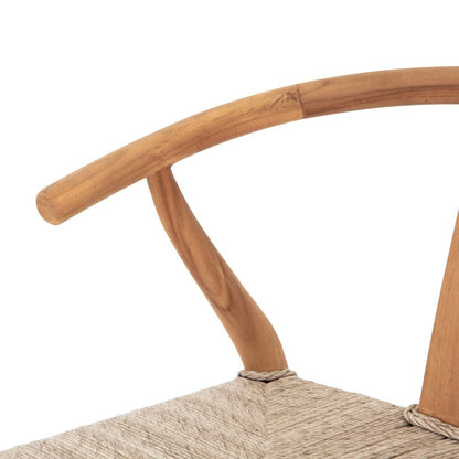 Four Hands - Muestra Bar Stool - Matte Sealed Teak - JLAN-206 veiw 5