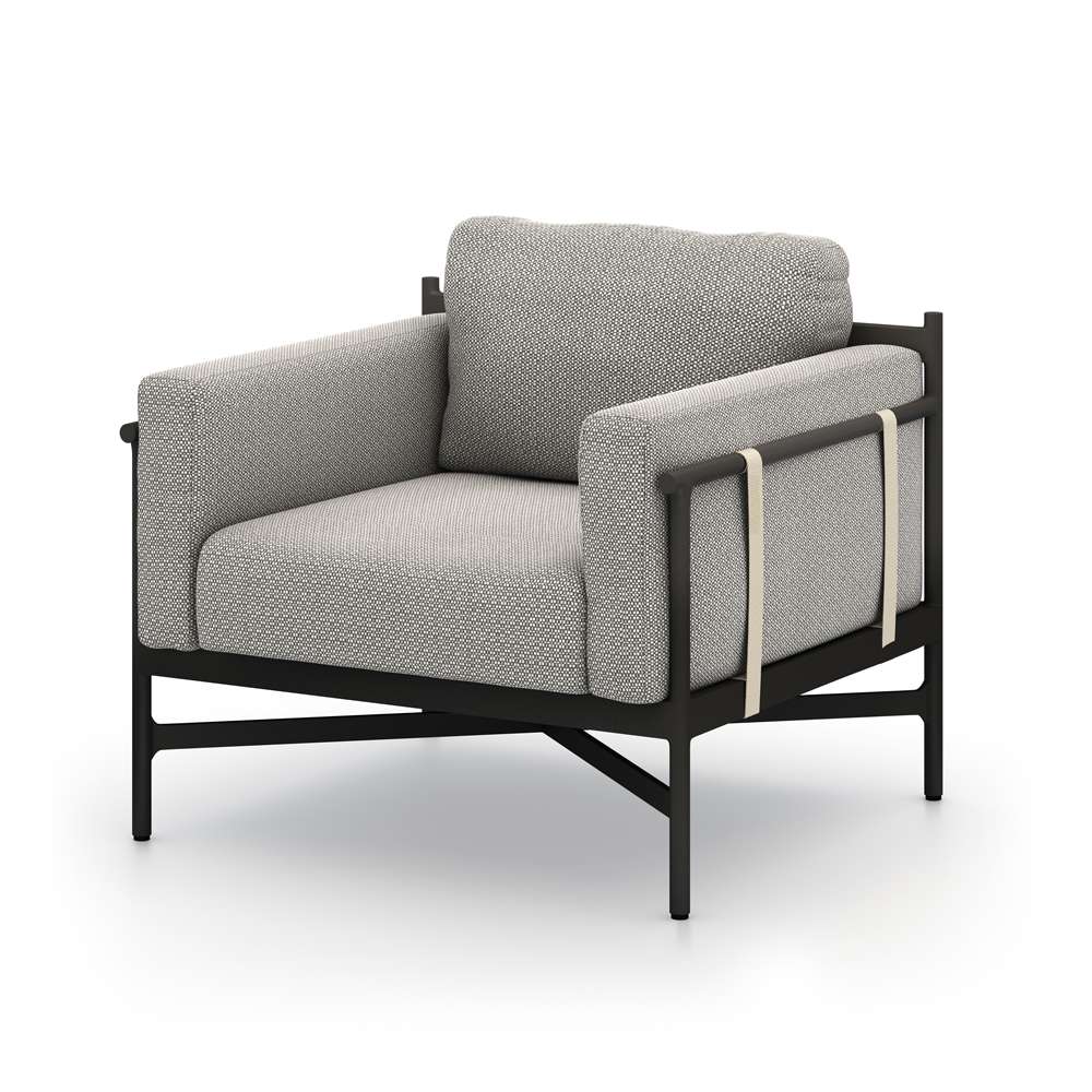 Four Hands - Hearst Outdoor Chair - Faye Ash - 247270-001 veiw 1