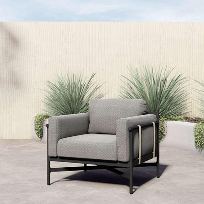 Four Hands - Hearst Outdoor Chair - Faye Ash - 247270-001 veiw 5