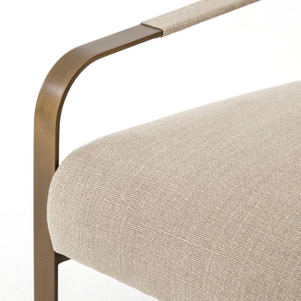 Four Hands - Jules Chair - Stonewash Print Ecru - CIRD-26042-192 veiw 4