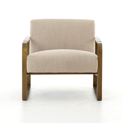 Four Hands - Jules Chair - Stonewash Print Ecru - CIRD-26042-192 veiw 8