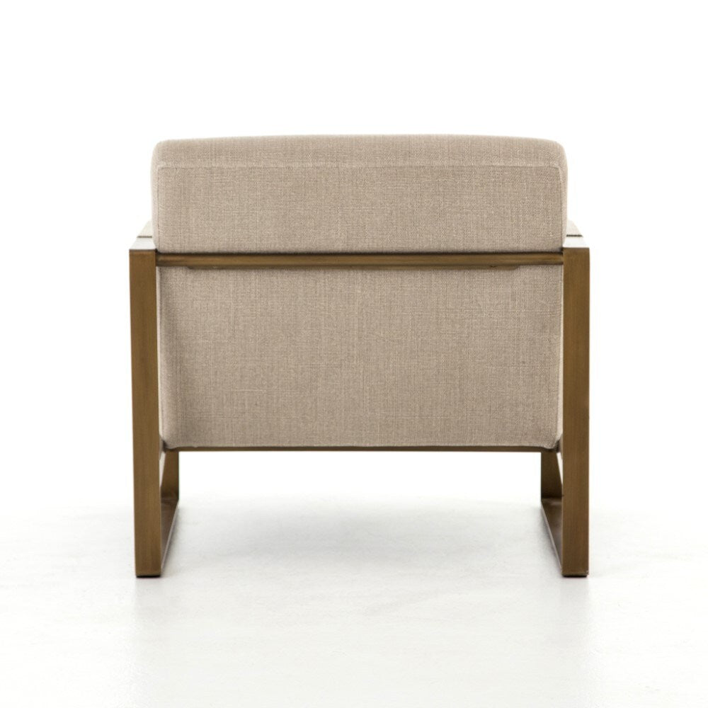 Four Hands - Jules Chair - Stonewash Print Ecru - CIRD-26042-192 veiw 9