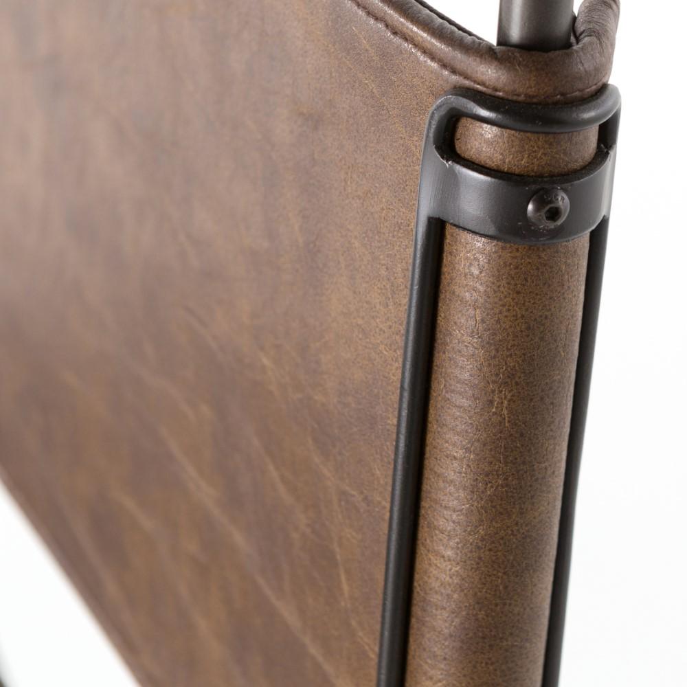 Four Hands - Wharton Dining Chair - Distressed Brown - 105866-011 veiw 6