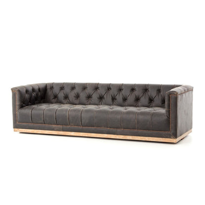Four Hands - Maxx Sofa 95in - Destroyed Black - CKEN-K3Z-928 veiw 1
