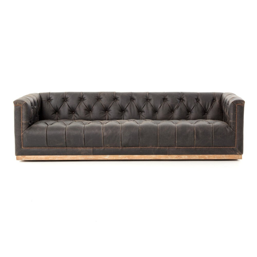 Four Hands - Maxx Sofa 95in - Destroyed Black - CKEN-K3Z-928 veiw 6