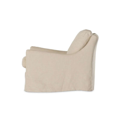 Four Hands - Kensington - Monette Slipcover Swivel Chair-Natural - 238679-004 veiw 8