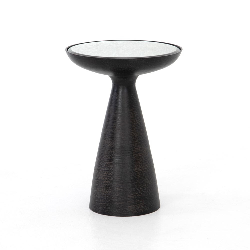 Four Hands - Marlow Mod Pedestal Table - Brushed Bronze - IMAR-48A veiw 1