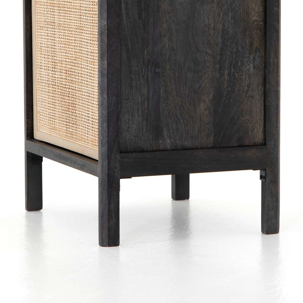 Four Hands - Sydney Left Nightstand - Black Wash - IPRS-034B veiw 3
