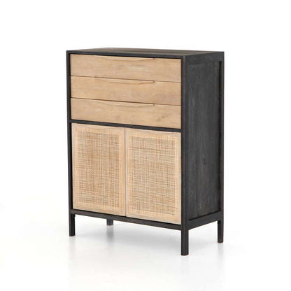 Four Hands - Sydney Tall Dresser - Black Wash - 106690-006 veiw 1