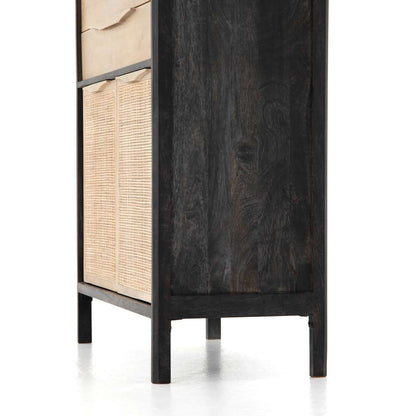 Four Hands - Sydney Tall Dresser - Black Wash - 106690-006 veiw 2