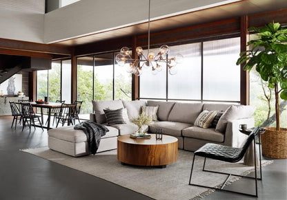 Four Hands - Hudson Coffee Table - Natural Yukas - UWES-103A veiw 5