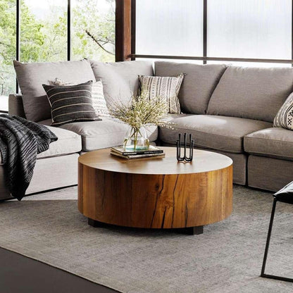 Four Hands - Hudson Coffee Table - Natural Yukas - UWES-103A veiw 6