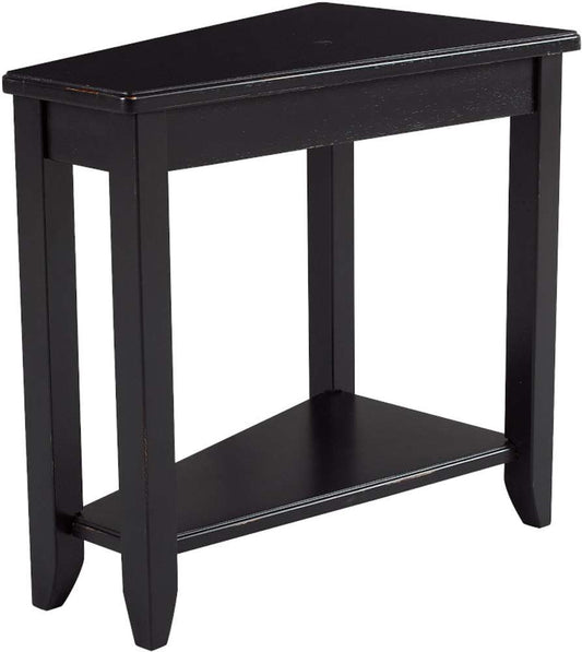 Hammary - Chairsides Wedge Black Chairside Table - 200-T00219-22 veiw 1