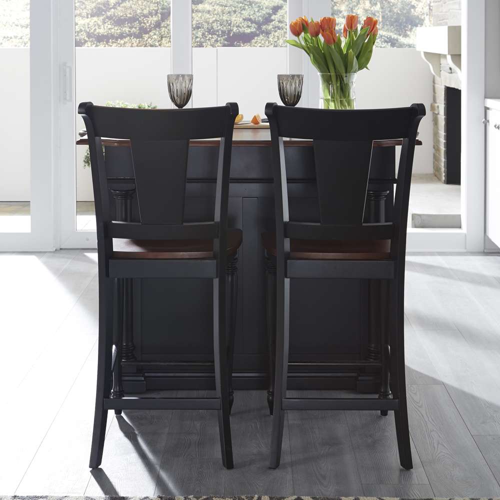 Homestyles - Beacon Hill Black Kitchen Island - 5103-94 veiw 3