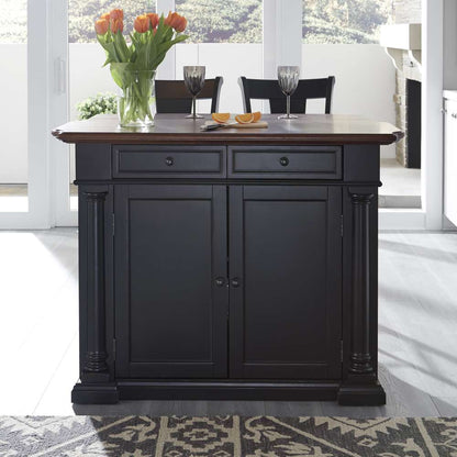 Homestyles - Beacon Hill Black Kitchen Island - 5103-94 veiw 4