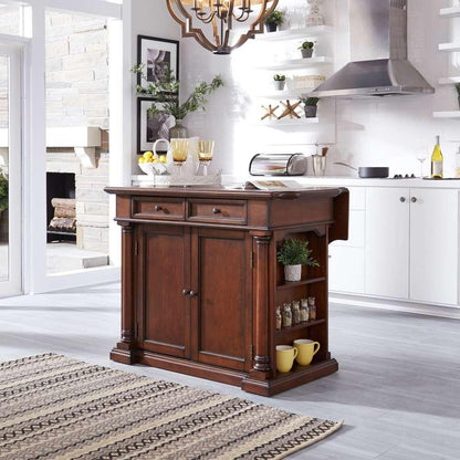 Homestyles - Beacon Hill Brown Kitchen Island - 5104-94 veiw 2