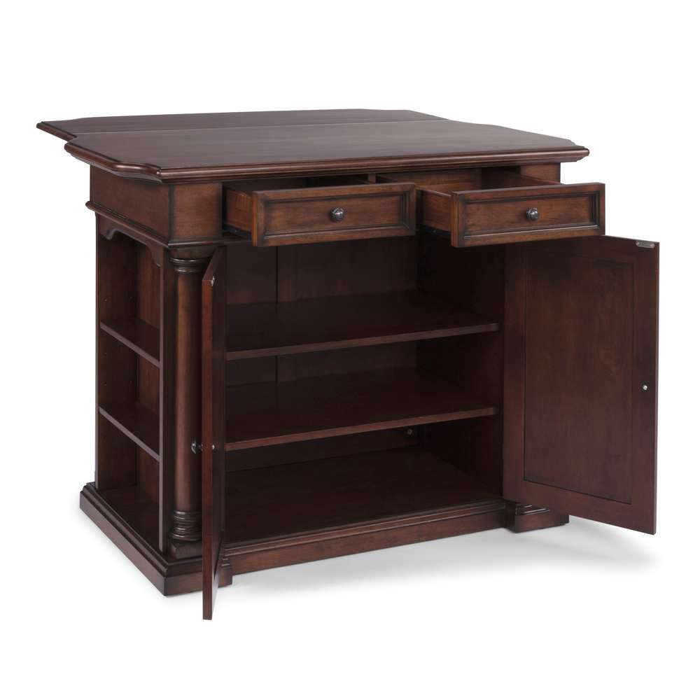 Homestyles - Beacon Hill Brown Kitchen Island - 5104-94 veiw 5