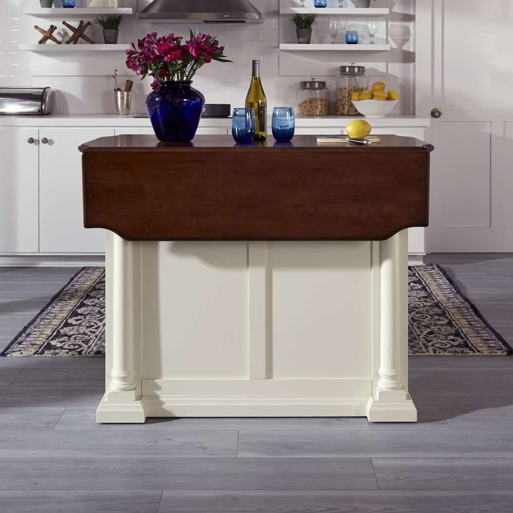 Homestyles - Beacon Hill Off-White Kitchen Island - 5102-94 veiw 4