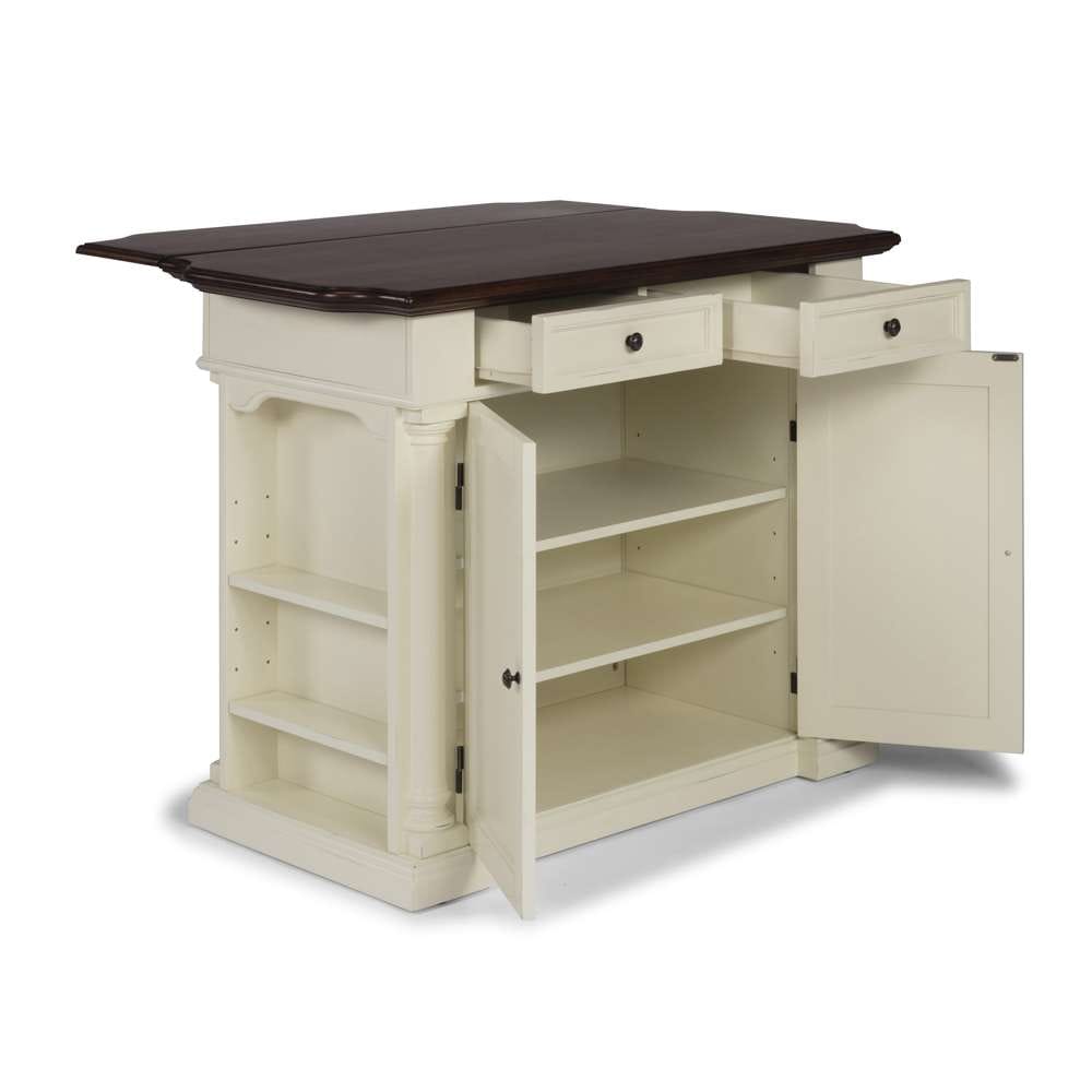 Homestyles - Beacon Hill Off-White Kitchen Island - 5102-94 veiw 5