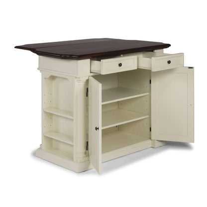 Homestyles - Beacon Hill Off-White Kitchen Island - 5102-94 veiw 5