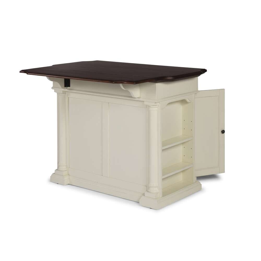 Homestyles - Beacon Hill Off-White Kitchen Island - 5102-94 veiw 7