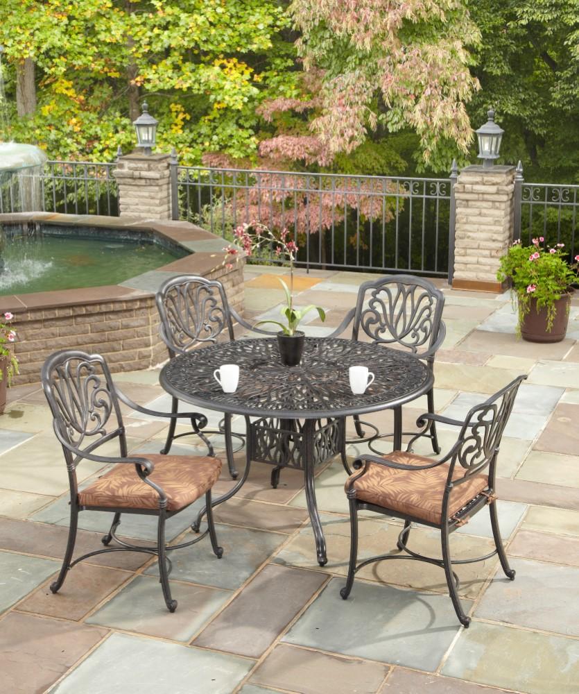 Homestyles Furniture - Capri Gray Dining Table - 6658-32 veiw 2