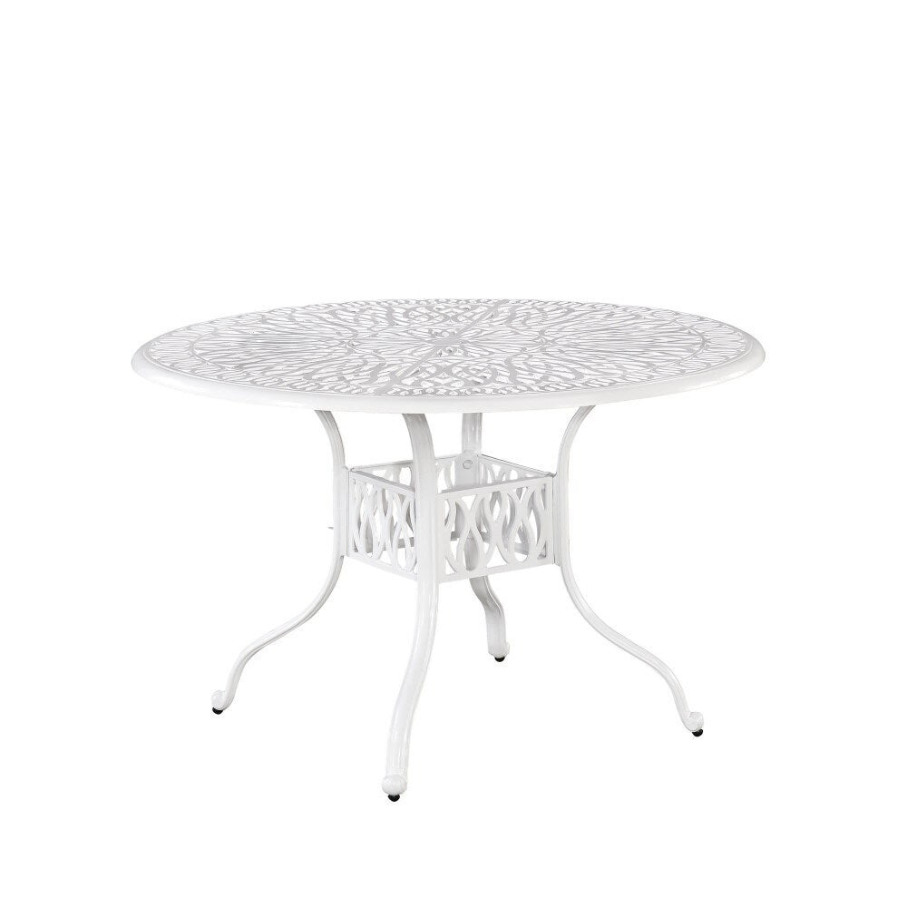 Homestyles Furniture - Capri White Dining Table - 6662-32 veiw 1