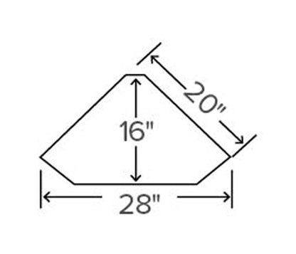 Howard Miller - Delia III Corner Curio Cabinet - 680643 veiw 4