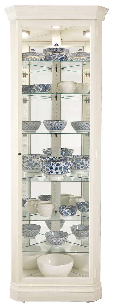 Howard Miller - Delia II Corner Curio Cabinet - 680642 veiw 1