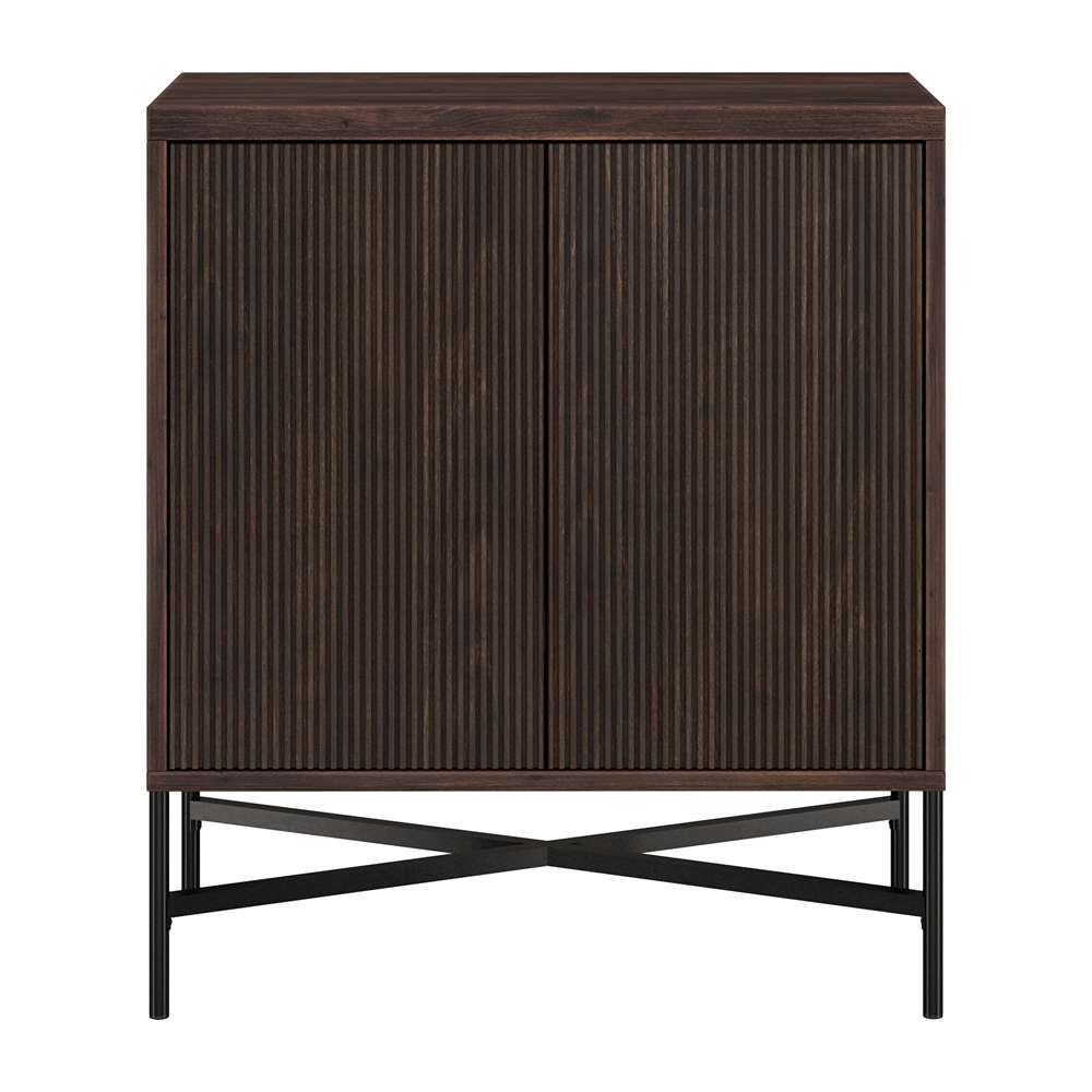 Hudson & Canal - Brighton 28in Wide Rectangular Accent Cabinet in Alder Brown - AC1937 veiw 3