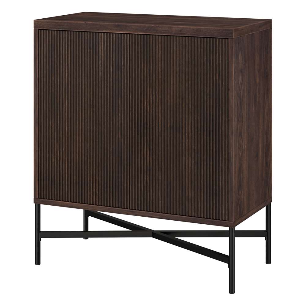 Hudson & Canal - Brighton 28in Wide Rectangular Accent Cabinet in Alder Brown - AC1937 veiw 4