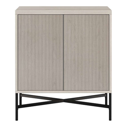 Hudson & Canal - Brighton 28in Wide Rectangular Accent Cabinet in Alder White - AC1938 veiw 3
