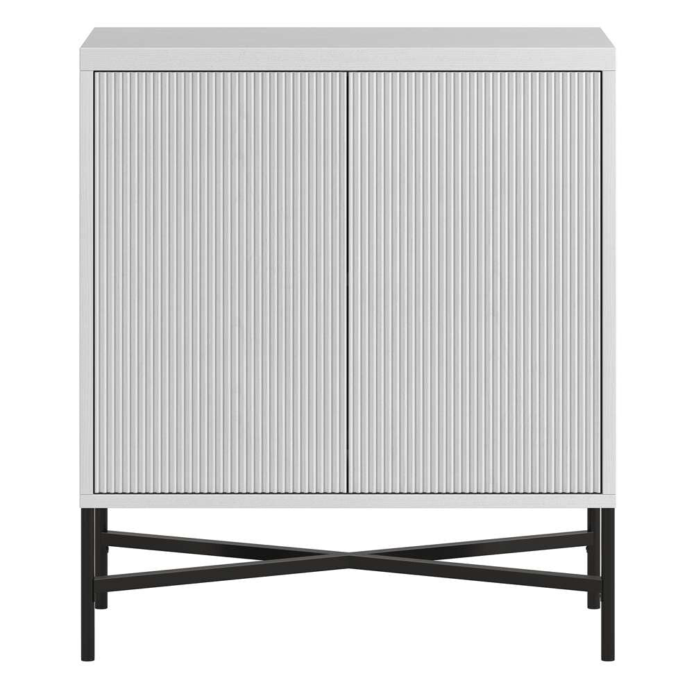 Hudson & Canal - Brighton 28in Wide Rectangular Accent Cabinet in White - AC1873 veiw 3