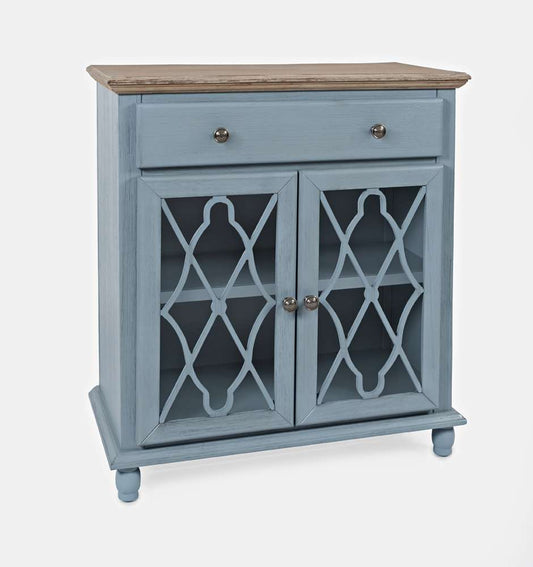 Jofran - Aurora Hills 2 Door Accent Chest - Blue / Bisque - 1997-31 veiw 1