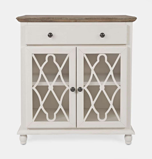 Jofran - Aurora Hills 2 Door Accent Chest - White / Bisque - 1998-31 veiw 2