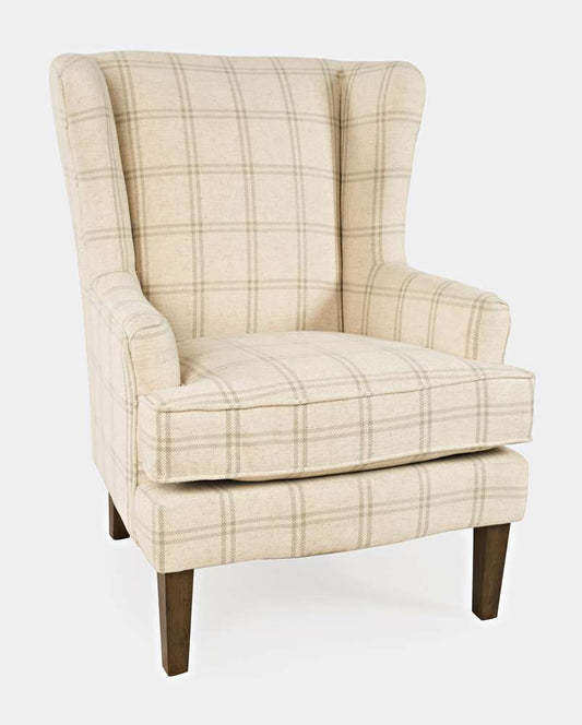 Jofran - Lacroix Accent Chair - Parchment - LACROIX-CH-PARCHMENT veiw 1