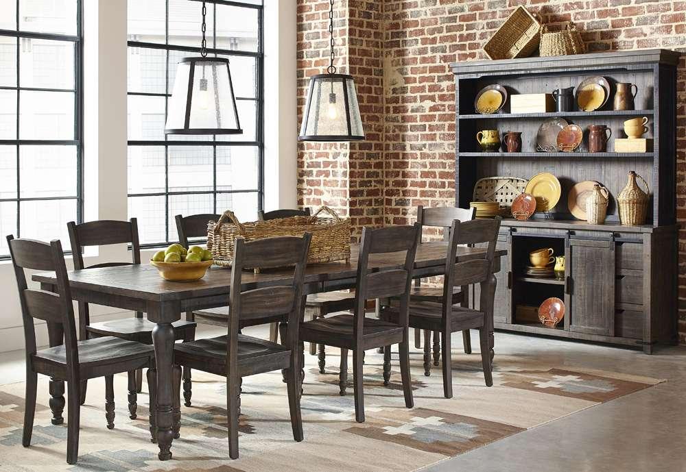 Jofran - Madison County Reclaimed Pine 106in Farmhouse Nine-Piece Dining Set  - 1700-106D-9 veiw 1