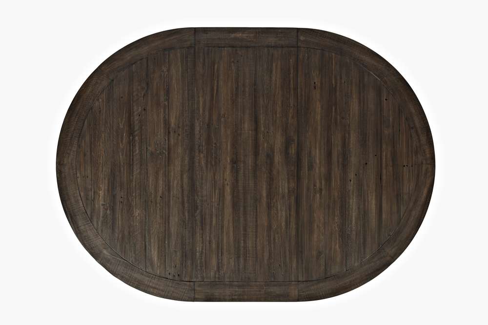 Jofran - Madison County Reclaimed Pine 66in Oval Farmhouse Five-Piece Dining Set  - 1702-66D-5 veiw 5