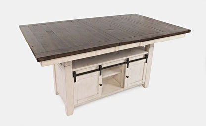 Jofran - Madison County Reclaimed Pine 72in Farmhouse Storage Table Seven-Piece Dining Set  - 1706-72D-7_INV142885 veiw 6