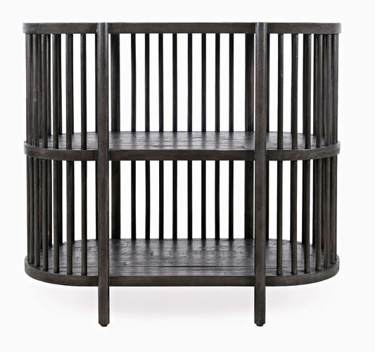 Jofran - Rhapsody Mid-Century Modern 36in Open Storage Cabinet Bookcase - 2190-36 veiw 2