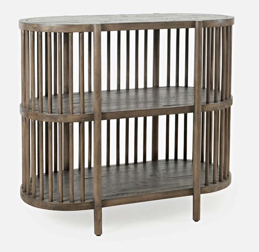 Jofran - Rhapsody Mid-Century Modern 36in Open Storage Cabinet Bookcase - 2185-36 veiw 1