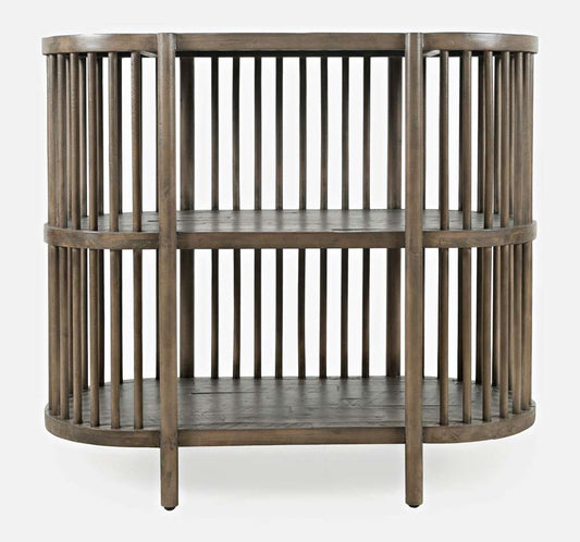 Jofran - Rhapsody Mid-Century Modern 36in Open Storage Cabinet Bookcase - 2185-36 veiw 2