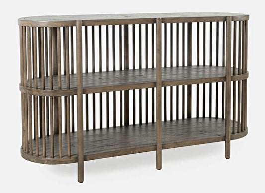 Jofran - Rhapsody Mid-Century Modern 54in Open Storage Accent Cabinet - 2185-54 veiw 1