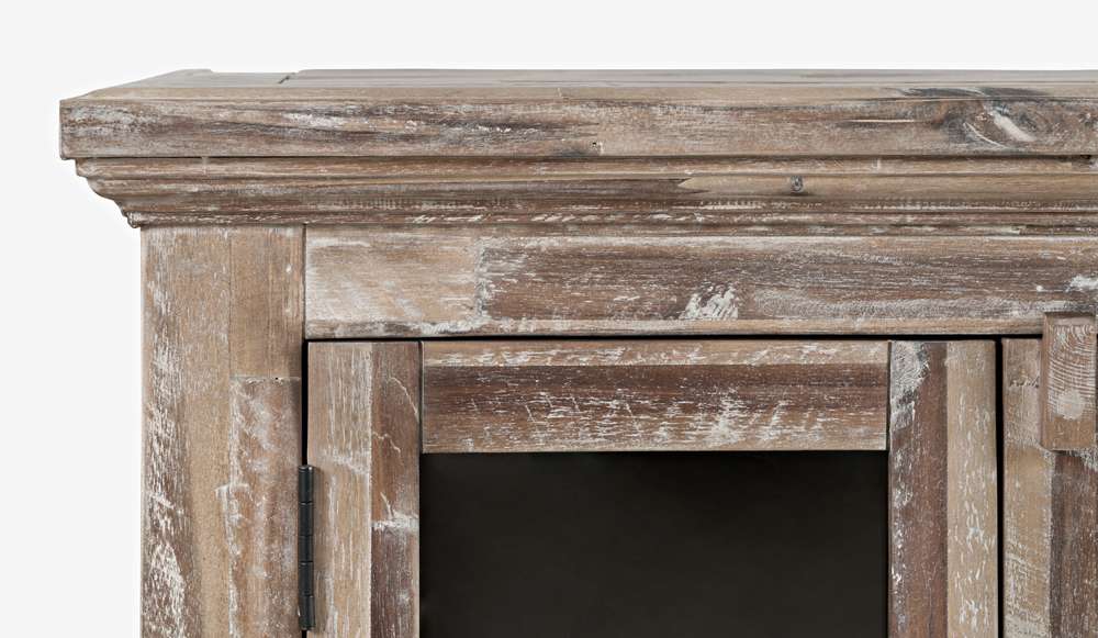 Jofran - Rustic Shores Coastal Style 54in Distressed Acacia Credenza Cabinet - 2125-5432 veiw 7