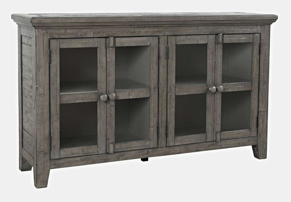 Jofran - Rustic Shores Coastal Style 54in Distressed Acacia Credenza Cabinet - 2130-5432 veiw 1